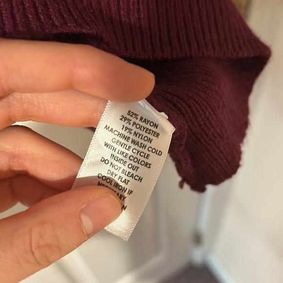 Purple Turtleneck Sweater from New Directions - Picture 3 of 3